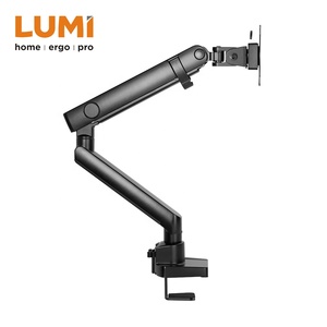 Đế Máy Tính Sử Dụng Văn Phòng Đế Nhôm Đơn Có Thể Điều Chỉnh Giá Đỡ Màn Hình Lò Xo Cơ Học Mỏng Có Cổng USB - Product Image 6