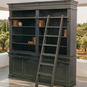 Gabinete de Madera de Teca Sólida, Ecológico y Duradero, Estilo Contemporáneo Minimalista con Acabado Natural para Almacenamiento en el Hogar, Muebles de Interior - Product Image 2