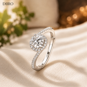 Bague de fiançailles élégante en moissanite, collection cadeau pour mariage et anniversaire, disponible au prix export - Offre spéciale - Product Image 4