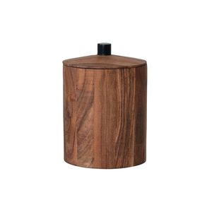 Moderno Recipiente Pequeño de Madera para Sal, Especias y Hierbas, Salero de Madera Maciza con Tapa, Apto para Lavavajillas y Horno, Ecológico - Product Image 5