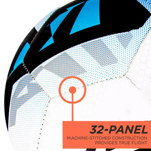 Ballon de football en cuir PU imperméable de haute qualité, haute performance pour entraînement et matchs, 400-450g, disponible en tailles 4 et 5 - Product Image 3