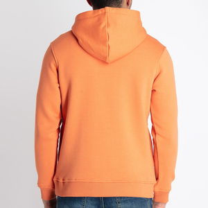 เสื้อฮู้ดดี้ผู้ชาย สีส้ม ผ้าฝ้าย พิมพ์ลายลำลอง ผ้าฟลีซ สำหรับฤดูหนาว ทรงโอเวอร์ไซส์ โลโก้ด้านหน้า  แอธเลติก ดิวิชั่น เบสบอล คลับ - Product Image 5