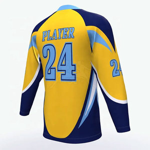 Maillot de hockey sur glace fabriqué en usine, vêtements de sport, différents designs, maillot de hockey sur glace de qualité supérieure - Product Image 4