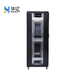 32u máy chủ tủ Rack 19 inch, nhiệm vụ nặng nề Mạng trung tâm dữ liệu Rack với cửa lưới & Quạt làm mát - Product Image 3
