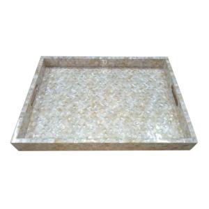 Plateau de service en bois de haute qualité avec conception de corde Top Standard cadeau de vacances de Noël pour la décoration intérieure Art dernière conception - Product Image 4