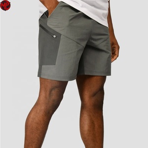 Mens Athletic Wear Custom Quick Dry Mid Waist Solid Activewear <b>Shorts</b> 2 in 1 Fitness <b>Compression</b> Sports Gym Running <b>Shorts</b> - Product Image 3