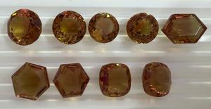 Pierre précieuse synthétique Alexandrite facettée à changement de couleur pour la fabrication de bijoux en gros - Product Image 4