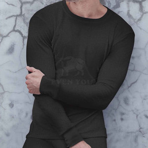 Camisa Térmica Personalizada para Hombre, 100% Algodón, Manga Larga, Ligera, Transpirable, Tejido Aislante Ecológico para Clima Frío y Actividades al Aire Libre - Product Image 3