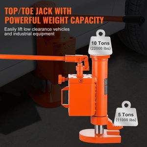 Martinetto Idraulico per Auto con Capacità di Sollevamento Superiore di 10 Tonnellate, Sollevamento a Punta di 5 Tonnellate, Altezza di Sollevamento a Punta 14.6-22.4 T, Capacità di Carico 20T - Product Image 3