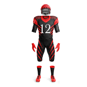 Nouvelle tenue de football américain style jeunesse, design tendance, en vente au prix de gros, 100% haute qualité, uniforme de football américain personnalisé. - Product Image 1