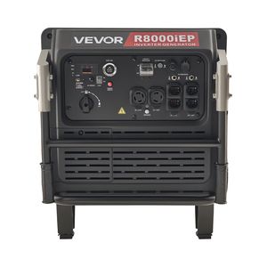 Generador Inverter Silencioso de 10000W Pico, Arranque Remoto, Listo para RV, Tomas de Corriente de 1A y 2.1A, Larga Duración, Sensor de CO para Uso en Interiores y Exteriores, Portátil - Product Image 1