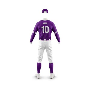 Conjunto de Uniforme de Béisbol Personalizado de Primera Calidad, Transpirable, Elástico, Ligero, Tallas Grandes, Jersey y Pantalones para Entrenamiento y Partidos de Liga - Product Image 4