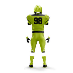 Nouvelle arrivée, uniforme de football américain ajusté, vêtements de sport personnalisés, uniforme de football américain de haute qualité à manches courtes - Product Image 3