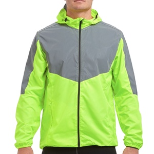 Veste coupe-vent pour homme en matériau durable, couleurs contrastées, prix de gros, sur mesure, anti-plis. - Product Image 2