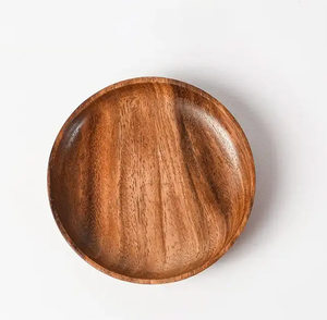 Customized Design Wood <b>Plate</b> Dish <b>Snacks</b> Dried Fruit Platter Wooden Cake Serving <b>Plate</b> Best Price - Product Image 2