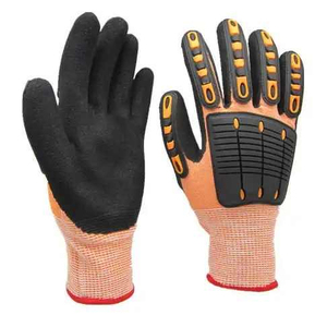 Guantes de Trabajo de Seguridad Antideslizantes con Protección para los Nudillos, de TPR, Gran Venta, Proveedor OEM - Product Image 1