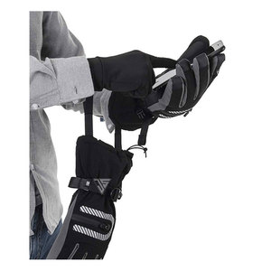 Gants de ski résistants à l'eau, compatibles écran tactile, chauds, imperméables, en tissu polyester/corduroy, gants d'hiver coupe-vent - Product Image 2