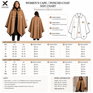 Manteau poncho en laine pour femme X Custom |   Fabricant et fournisseur pakistanais de vêtements d'hiver longs à capuche, teints unis, mode OEM ODM - Product Image 6