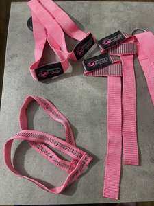 Gym Wrist Wraps and Adjustable Lightweight Anti-Slip <b>Weight</b> <b>Lifting</b> Straps Combo <b>Set</b> for Strength Training - Product Image 3