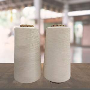 Hilo Compacto Peinado 100% Algodón de Calidad de Exportación NE 16s/1 para Tejer y Coser - Product Image 2