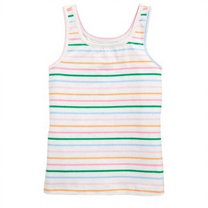 <b>Men's</b> Striped Tank Top O-Neck Knitted Casual Sleeveless <b>Vest</b> Black <b>White</b> Patterned Fitness Wear - Product Image 2
