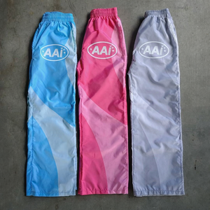 กางเกงแทร็คแบบมีแถบข้างสำหรับขายส่งสไตล์สตรีทแวร์ มีหลายสี ผู้ผลิตกางเกงผู้ชายสุดฮิต - Product Image 1