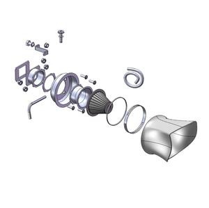 Kits d'admission d'air en fibre de carbone Simota CF610-8 pour moteur BMW E36 318i 1.8L M42 1992-1995 - Product Image 1