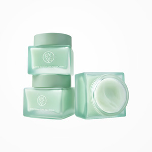 Soins de la peau coréens KAINE Korean K-Beauty Green Calm Aqua Cream Mini Fabriqué en Corée 70 ml Lotion visage vegan - Product Image 6