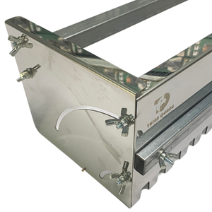 Truelle à encoches réglable multifonctionnelle de 1,1 m |   Épandeur d'adhésif pour carrelage en acier inoxydable à dents de scie de 10/12/15 mm |   Matériel de quincaillerie du Vietnam - Product Image 3