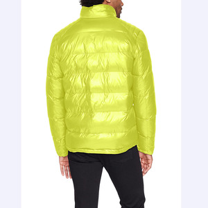 Chaqueta de Plumón para Invierno, Venta Caliente, Tallas Grandes, Logotipo Personalizado, Color Sólido, Chaqueta de Nylon para Hombre, Ropa de Moda para Exteriores - Product Image 4