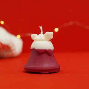 Bougie cloche de Noël artisanale, accent décoratif festif pour la décoration intérieure hivernale, centre de table rustique pour les fêtes, cadeau - Product Image 3
