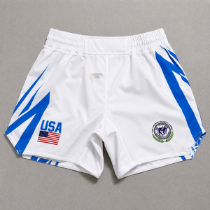 Shorts de combat MMA personnalisés, shorts d'entraînement de grappling, sublimés, séchage rapide, pour sports de combat, ajustement athlétique, shorts MMA respirants - Product Image 1