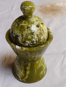 ART DE LA RÉSINE, brûleur de bakhoor Medkhan Mubkhar, pays du Golfe, Moyen-Orient, arabe, idéal pour l'aromathérapie, agréable - Product Image 4
