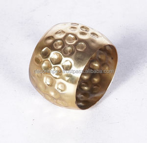 Anneaux de serviette faits à la main de conception unique de bonne qualité anneau de serviette en papier pour la table de dîner fabriqué en Inde fournisseur vente chaude - Product Image 5