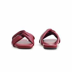 Pantoufles de sport formelles bordeaux FR8292 - Product Image 2