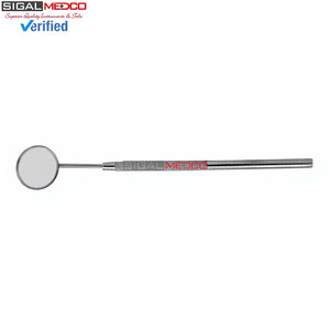 Miroir buccal dentaire # Outil d'inspection dentaire professionnel allemand en acier inoxydable à 5 poignées manuelles, instrument ORL ergonomique - Product Image 3