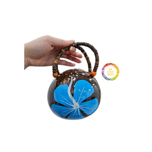 Sac à bandoulière en coquille de noix de coco du Vietnam avec une texture naturelle unique - Product Image 6