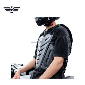 Chaleco Protector de Pecho para Motocicleta, Resistente a Impactos, Anti-UV, Armadura de Plástico Moldeado para Motociclismo - Product Image 5