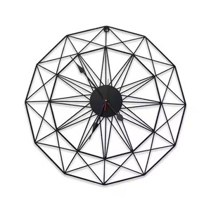 Gold Plated <b>Round</b> Wall Clock Roman Numerals Minimalist Quartz Analog Living Room Office Decoration Use - Product Image 4