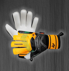 Guantes de Portero de Fútbol para Adultos y Niños al por Mayor, de Cuero, Transpirables, Ajustables con Cierre de Velcro, Suaves, Duraderos y de Alta Calidad - Product Image 4