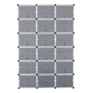 Organizzatore Portatile per 72 Paia di Scarpe, Scaffale a 12 Livelli con 36 Scomparti, Armadio Espandibile per Tacchi, Stivali e Pantofole - Product Image 6