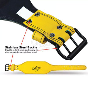 Ceinture de musculation en cuir à prix abordable, modèle 2026, haute qualité, best-seller, fabriquée au Pakistan - Product Image 5