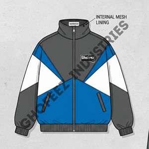 Veste coupe-vent unisexe de qualité supérieure en tissu ripstop, finition mate, vêtements techniques haut de gamme avec fermetures éclair imperméables pour les marques de vêtements de créateurs - Product Image 5