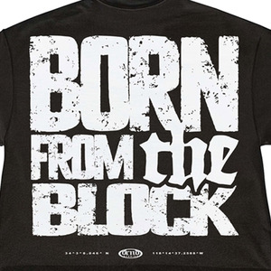 <b>Men's</b> Regular Fit <b>Black</b> T-Shirt Short Sleeve <b>Turtleneck</b> Silk Screen Printed 100% Cotton Jersey Formal Front Logo - Product Image 5