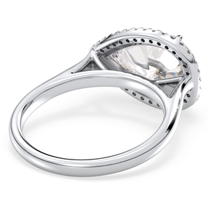 Anillos de promesa de boda REYES Solitaire de plata de ley 925 con moissanita de 1,92 quilates, regalo de aniversario de lujo para mujer, joyería fina - Product Image 4