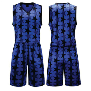 Proveedor de Pakistán, Uniforme de Baloncesto Personalizado con Estampado, Nuevo Diseño de Ropa Deportiva, 100% Poliéster Transpirable, Unisex, MOQ Bajo - Product Image 1