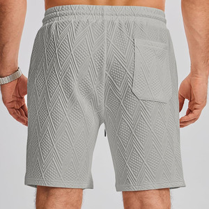 Pantalones cortos deportivos para hombre, 100% algodón, sueltos, con cintura elástica, cómodos, ligeros, transpirables, personalizados, ideales para actividades al aire libre. - Product Image 3