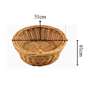 Cesta de alta calidad, ecológica, creativa, minimalista, no tóxica, natural, tejida a mano con hierba marina, multiusos, con forma y color personalizados. - Product Image 4