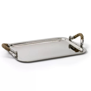 Bandejas de Cobre de Calidad Premium para Servir, Pedidos al por Mayor, Bandejas Metálicas Duraderas con Acabado Martillado Resistentes al Deslustre para Cocina y Comedor - Product Image 4