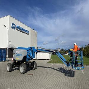 Plataforma Elevadora Eléctrica Multiusos de Acero con Orugas y Caja de Cambios para Acceso Seguro y Eficiente de 10m-20m - Product Image 5